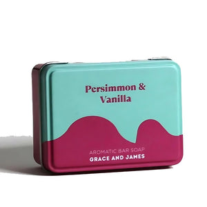 Grace and James Persimmon & Vanilla Bar Soap