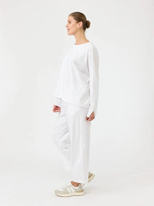Eb + Ive Studio Traveller LS Tshirt Salt