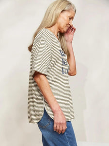 Eb + Ive La Plage Tshirt Khaki