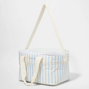 Sunny Life Cooler Bag Le Weekend Mid Blue-Cream