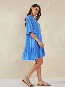 Haven Palermo Mini Dress Coast