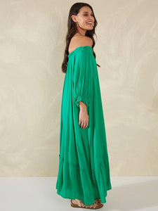 Haven Lipari Dress Verde