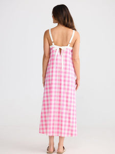 Brave + True Erica Dress Pink Gingham