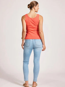Eb + Ive La Plage Tank Coral