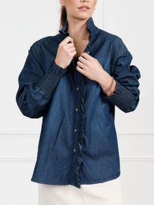 Zjoosh Jessica Denim Shirt Indigo