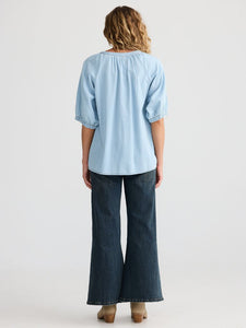 Talisman Rodeo Top Light Denim