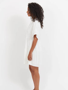 Haven Haiti Dress White