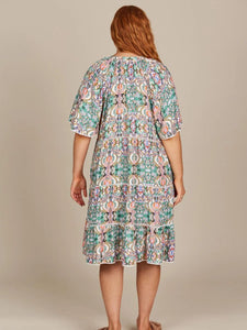 Isle Of Mine Esme Dress Lotus Fleuron