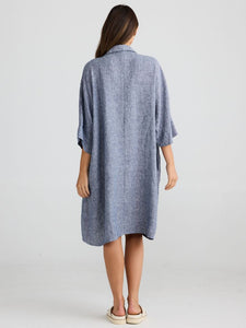 Shanty Casablanca Tunic Navy Fleck