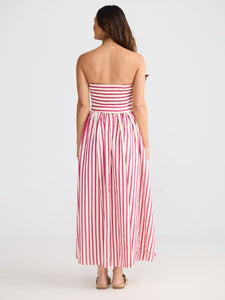 Brave + True Avalon Dress Hot Pink Stripe