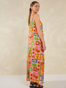 Haven Portofino Maxi Dress Spritz