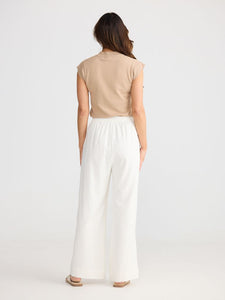 Brave + True Monty Pant Off White