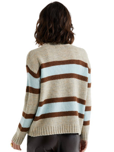 LD & Co Lofty Stripe Jumper Oat