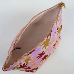 Mosey Me Cosmetic Case Peach Floral