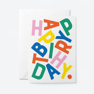 Graphic Factory Happy Birthday Card