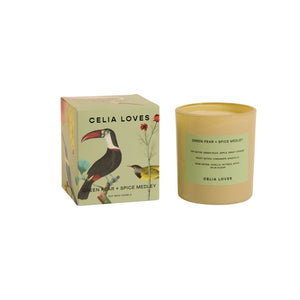 Celia Loves Candle Green Pear Spiced Medley