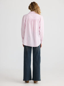Talisman Yellowstone Shirt Pink Stripe