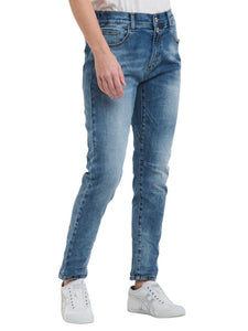 Italian Star Emma Stretch Light Wash Denim Jean