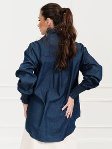 Zjoosh Jessica Denim Shirt Indigo