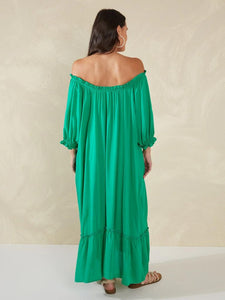 Haven Lipari Dress Verde