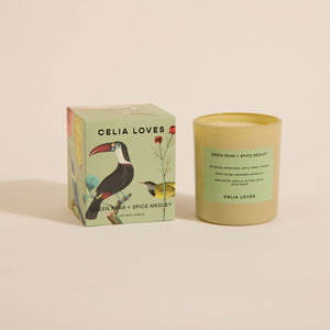 Celia Loves Candle Green Pear Spiced Medley