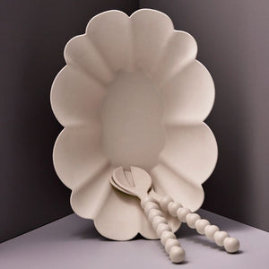 Maison Balzac Cloud Serving Spoons Ivory