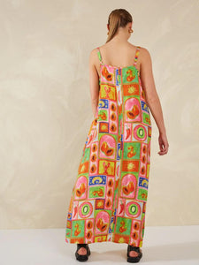 Haven Portofino Maxi Dress Spritz