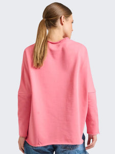 EST 1971 Raw Long Sleeve Sweatshirt Rose