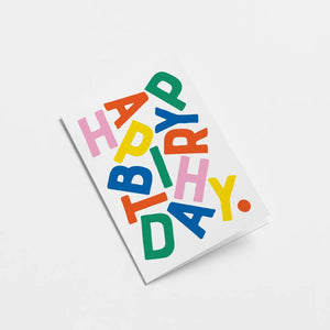 Graphic Factory Happy Birthday Card