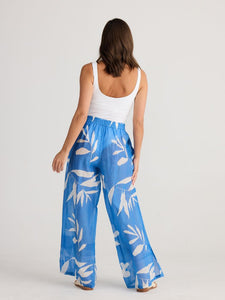 Holiday Fly Away Pant  Blue Passion Flower