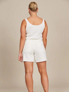 Isle Of Mine Duke Denim Shorts Salt