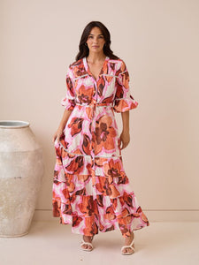 Brave + True Gertie Dress Azalea