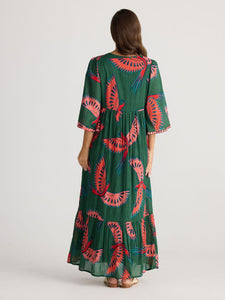 Holiday Lorrini Dress Macaw