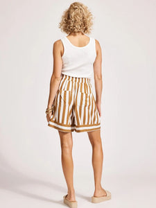 Eb + Ive Treville Stripe Short Caramel