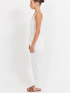 Haven Dalton Denim Pant White