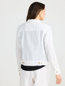 Shanty Monza Jacket White Linen