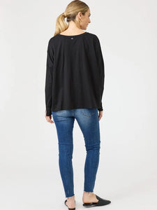 Eb + Ive Studio Traveller LS Tshirt Ebony