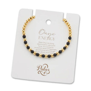 Palas Onyx Lotus Purity Bracelet