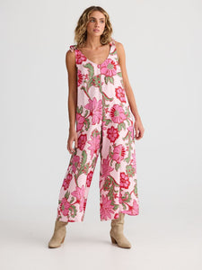 Talisman Temple Jumpsuit Pink Ibiza