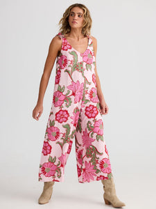 Talisman Temple Jumpsuit Pink Ibiza