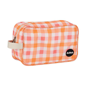 Kollab Travel Bag Watermelon Peach Check