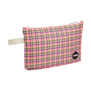 Kollab Wet Bag Pink Houndstooth