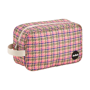 Kollab Travel Bag Pink Houndstooth