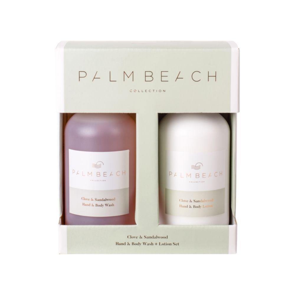 Palm Beach Wash and Lotion Gift Pack Clove and Sandlewood - 5Five7Five
