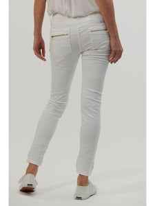 Italian Star 8123 Classic Button Jean White - 5Five7Five