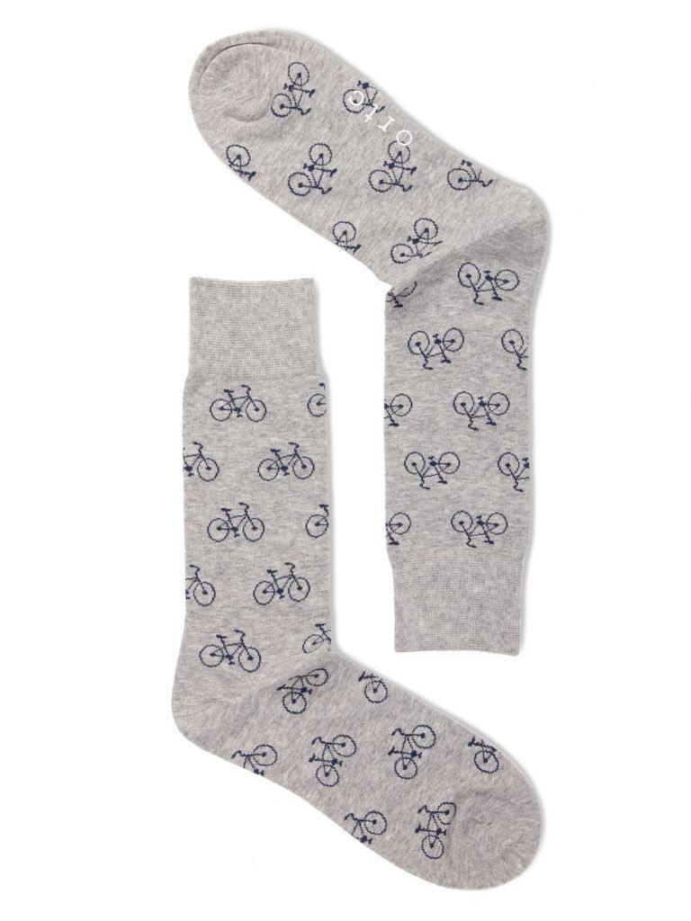 ORTC Socks Grey Bicycles - 5Five7Five