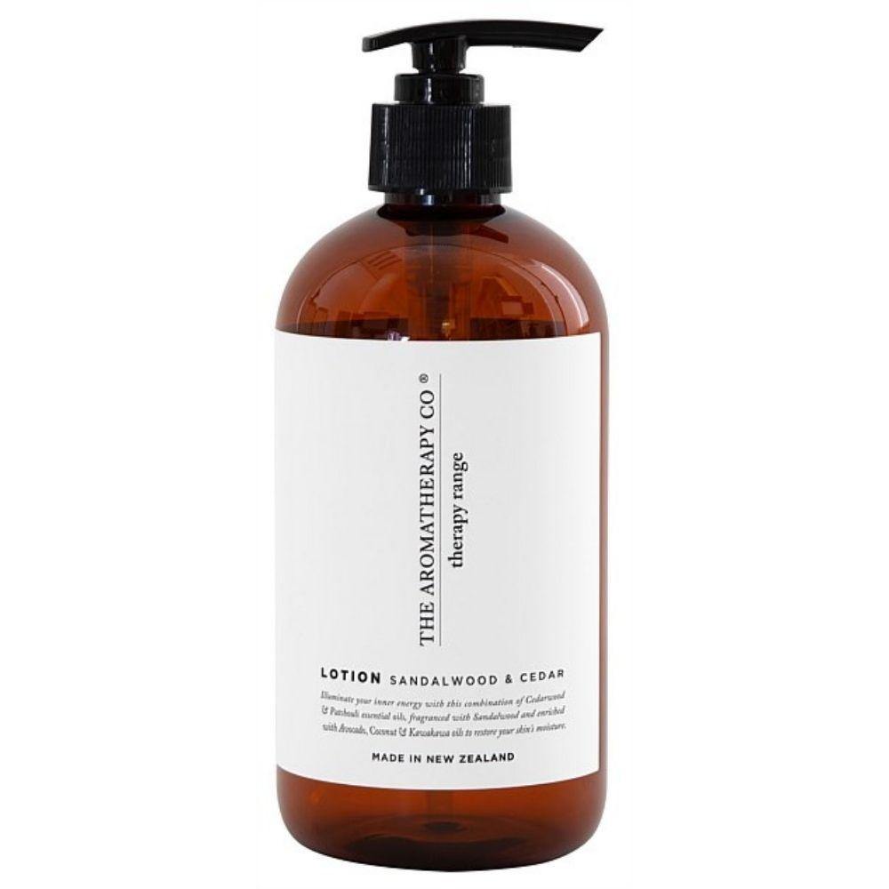 Aromatherapy Sandalwood and Cedar Lotion 500ml - 5Five7Five